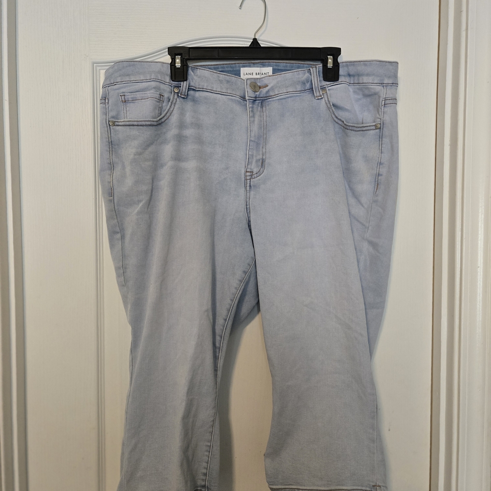 Lane Bryant Light Blue Stretch Denim Jeans